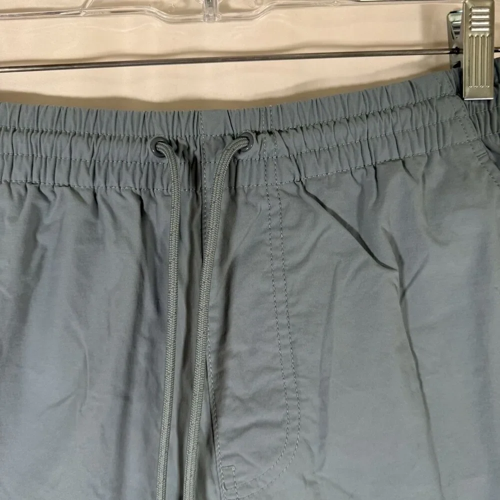 J. Crew Shorts Women's Small Light Green Pull On Drawstring Hiking Pockets